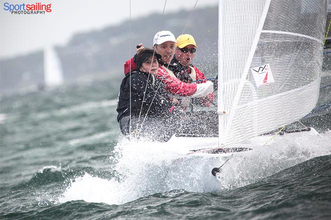 Rock Hard - VX One Championships in Lake Macquarie 2014 © Beth Morley - Sport Sailing Photography http://www.sportsailingphotography.com